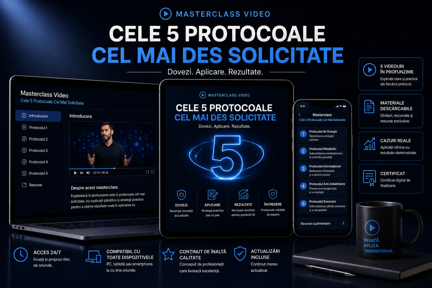 Masterclass video: Cele mai solicitate 5 protocoale|RUM