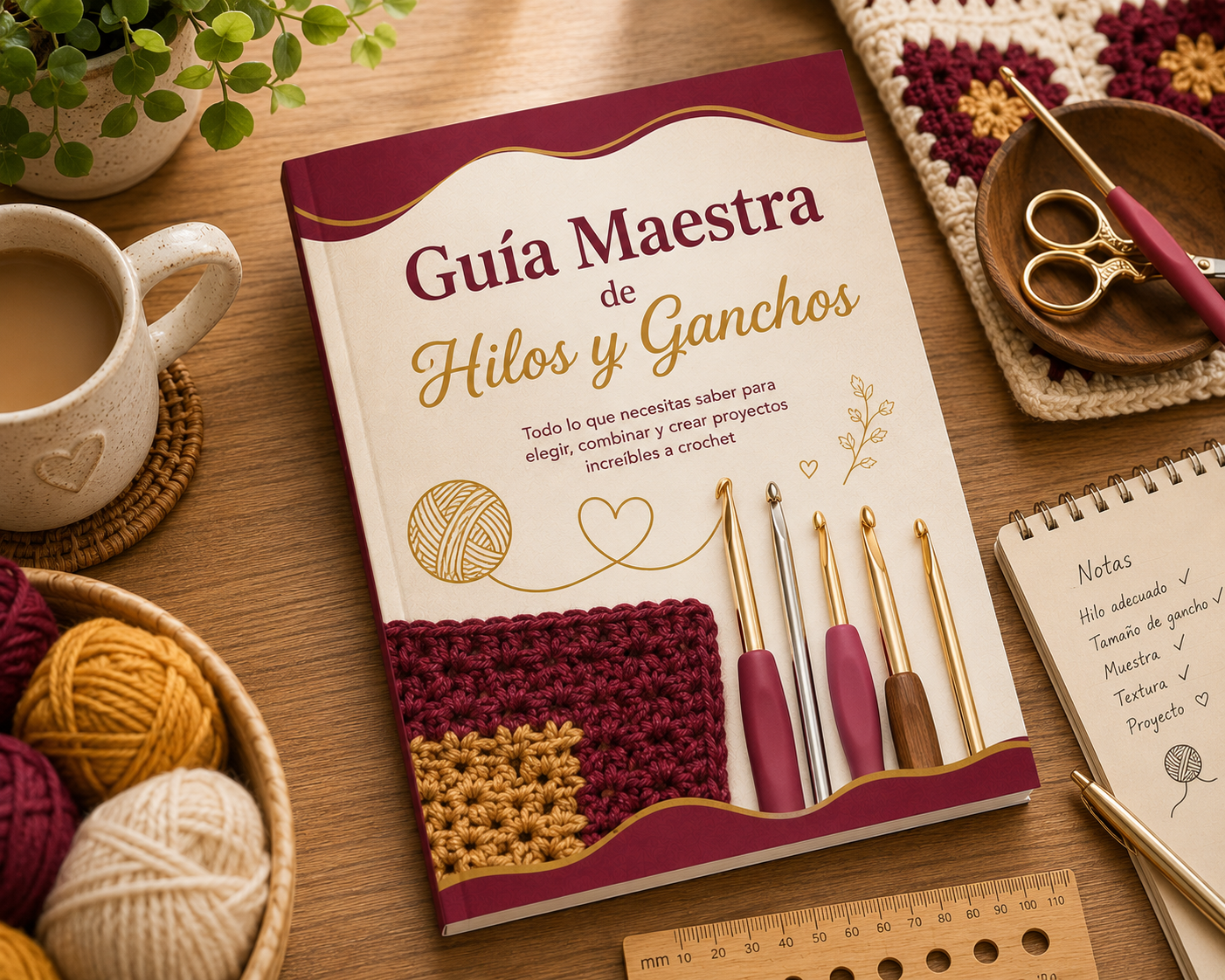 Guía Maestra de Hilos y Ganchos