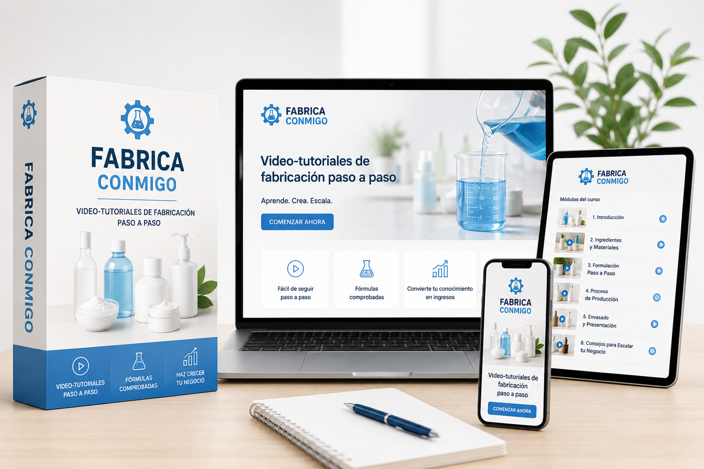 Fabrica Conmigo — Videos de fabricación paso a paso