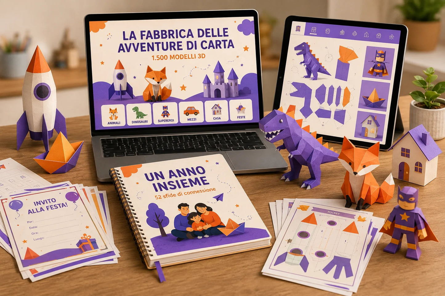 La Fabbrica delle Avventure di Carta | 1.500 Modelli 3D