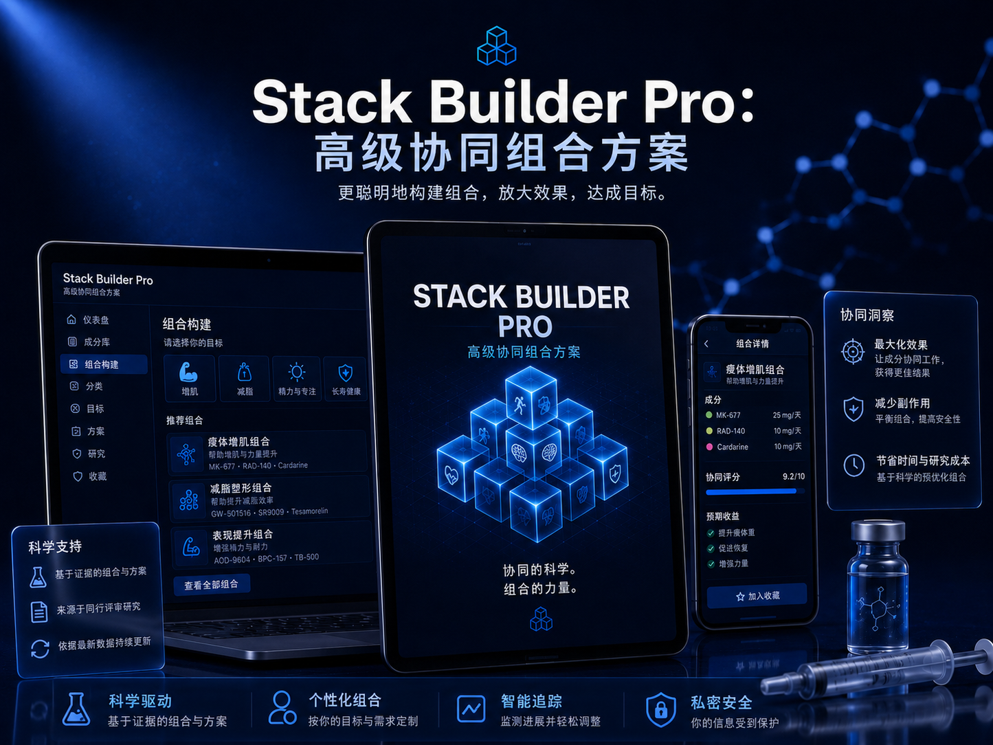 Stack Builder Pro:高级协同组合构建器