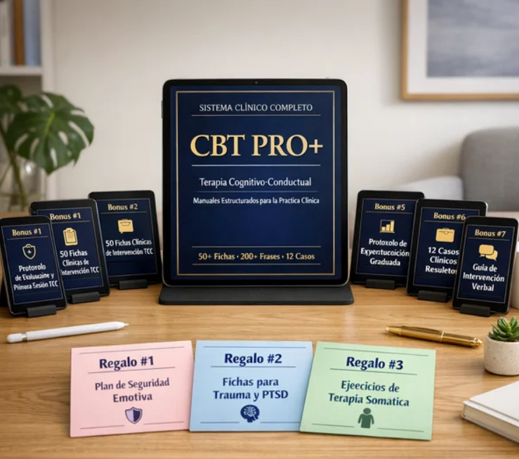 CBT PRO+™ – Protocolos Estructurados de Terapia Cognitivo-Comportamental