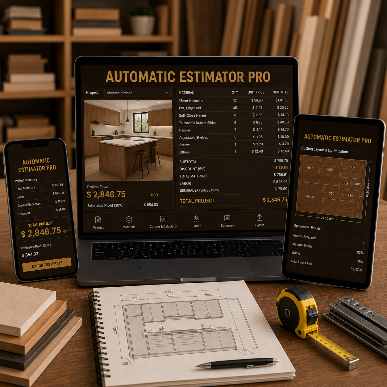 AUTOMATIC ESTIMATOR PRO
