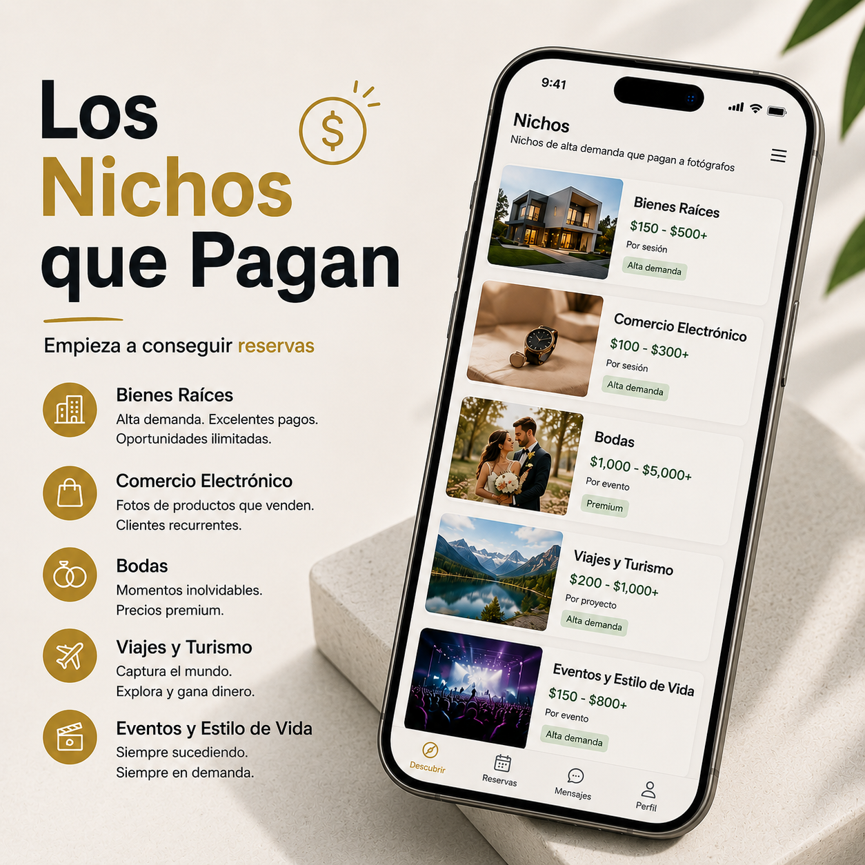 Los Nichos que Pagan | Empieza a cobrar por tus fotos