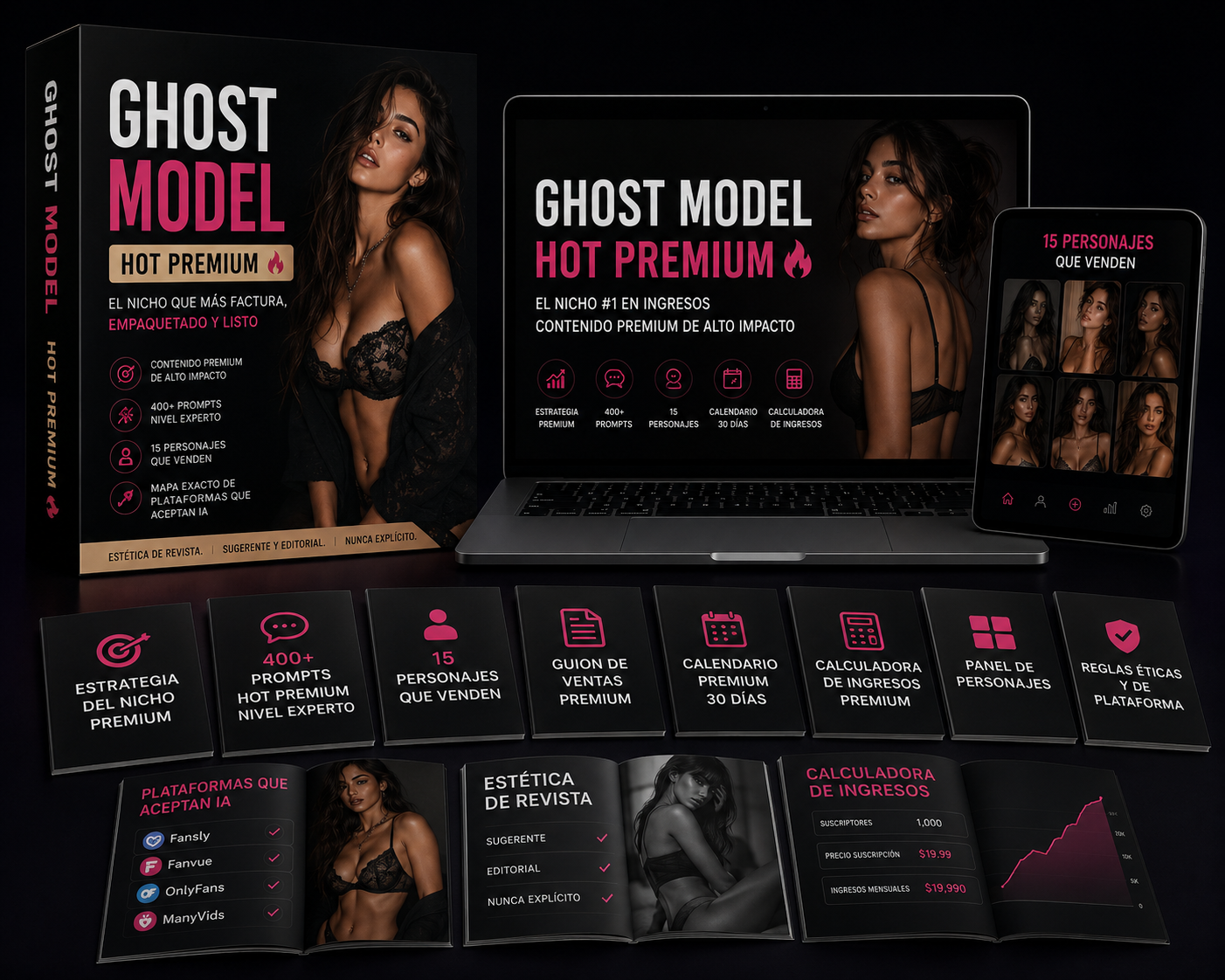 GHOST MODEL HOT PREMIUM — The Highest-Earning Niche, Done for You | UP
