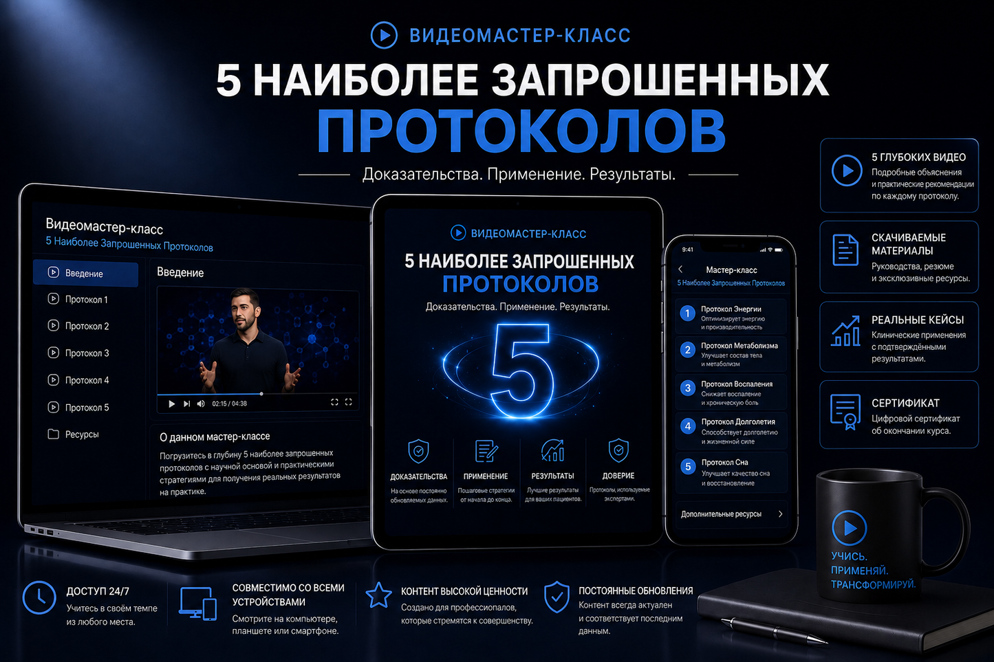 Мастер-класс в Видеоформате: 5 Самых Востребованных Протоколов